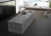 Engineered Quartz Designer Series FM902 Concrete Dark for Countertops , Vanity , Prefab , Tiles , Walls 